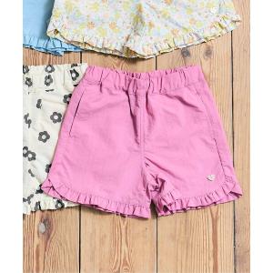 パンツ 「撥水加工/ジュニア対応」水陸両用フリルショートパンツ キッズ 子供服 女の子