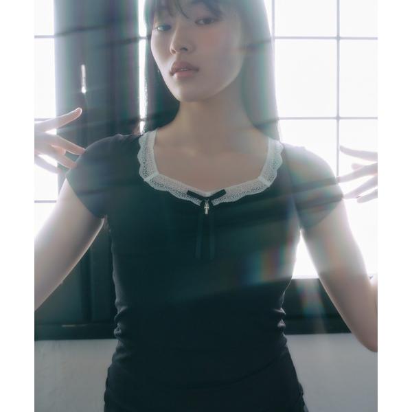 tシャツ 「日本限定」SHIRRING S/S TEE / シャーリングショートスリーブT レディー...