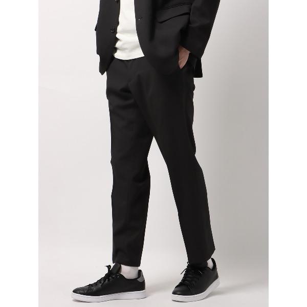 スラックス 最高パンツ テーパードパンツ ウォッシャブル NON IRON ストレッチ 裾上げ済み ...