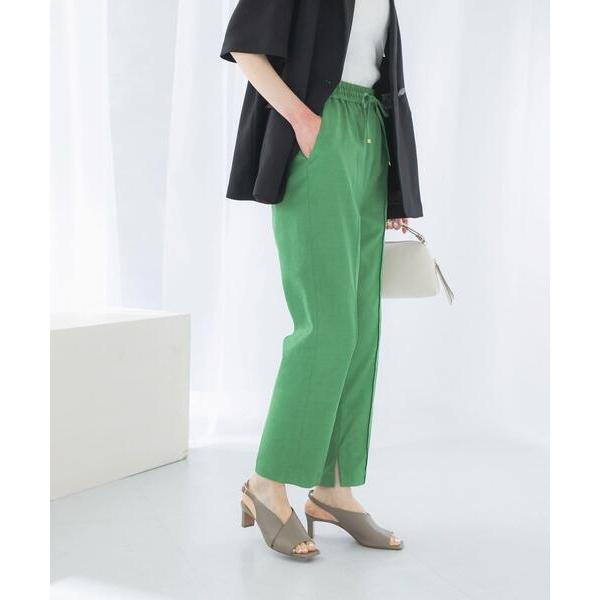 パンツ ウォッシャブルイージーテーパードパンツ レディース