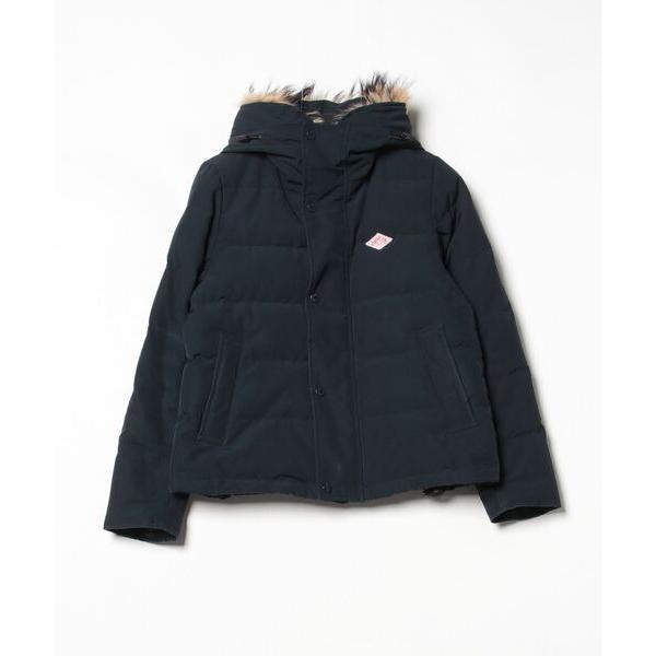 「DANTON」 ダウンジャケット 34 ネイビー レディース