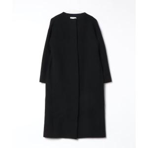 ELENDEEK（エレンディーク） ノーカラーコート 01 ブラック レディース