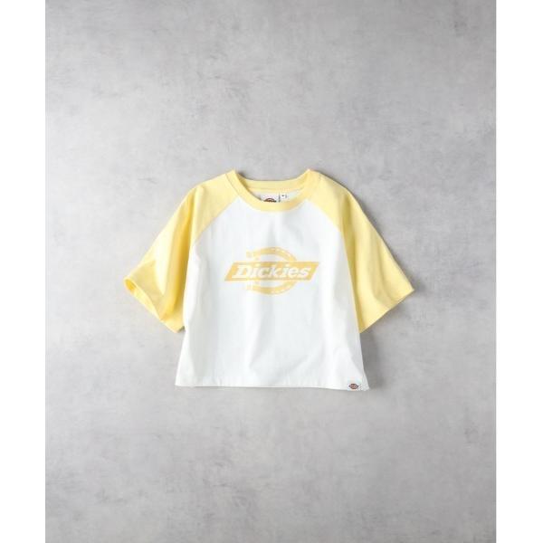 tシャツ 「Dickies」プリントラグランＴ レディース