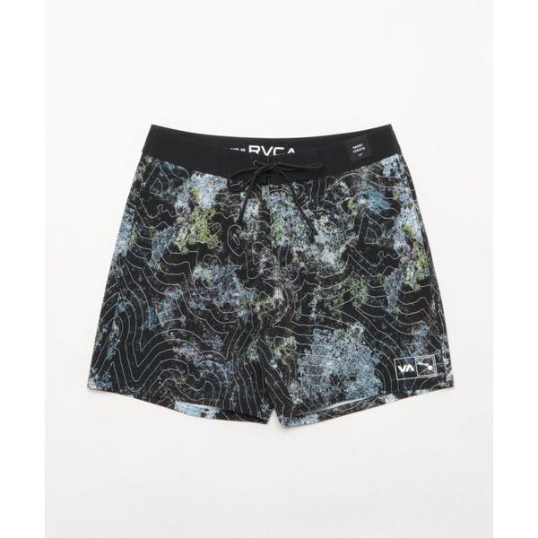 水着 RVCA メンズ 「HAWAII」 HAWAII TOPO TRUNK 17 ボードショーツ ...