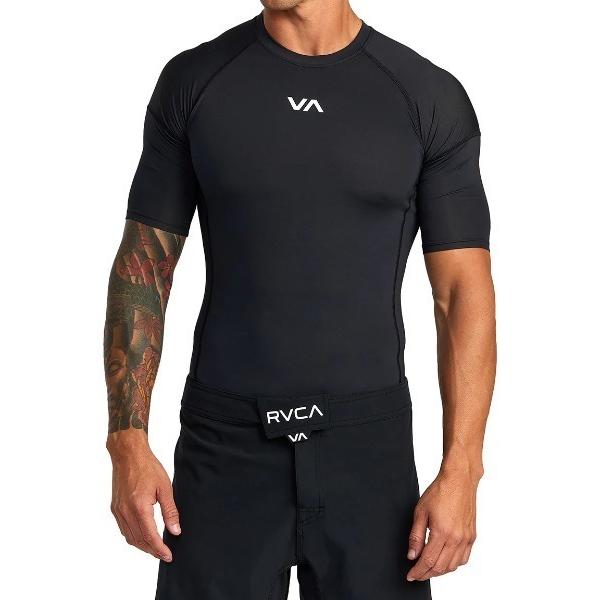 ラッシュガード RVCA メンズ 「VA SPORT」 SPORT RASHGUARD SS ラッシ...