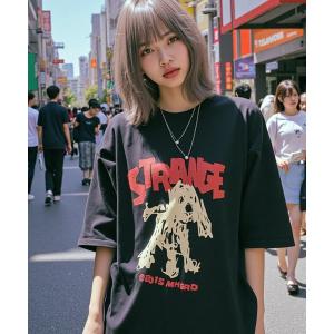 tシャツ 「mahagrid/マハグリッド」STRANGE PUPPY TEE/ストレンジパピー Tシャツ メンズ レディース