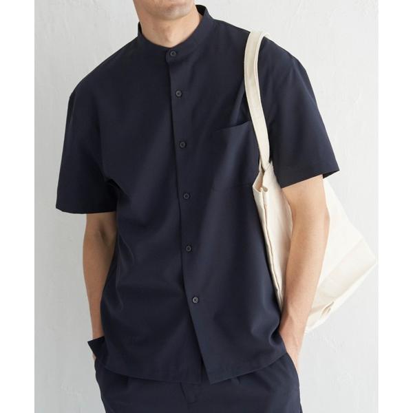 シャツ 「イージーケア／セットアップ対応」Reflax(R) リラックスバンドカラーシャツ メンズ