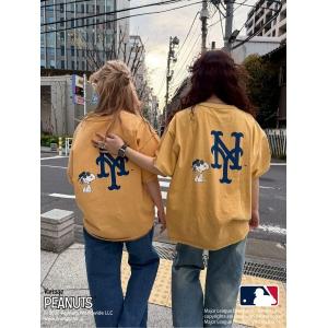 MLB×スヌーピー PEANUTS Tシャツ ロサンゼルス・ドジャース 1点 MLB×スヌーピー PEANUTS Tシャツ ロサンゼルス・ドジャース(ホワイト
