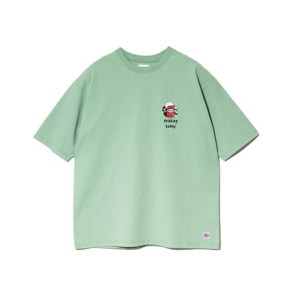 tシャツ MODEM DESIGN/モデムデザイン　FUNレディース BIGTee -BEERおじさ...