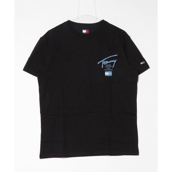 tシャツ Tommy Jeans トミー・ジーンズ TJM REG TOMMY SIGN CITYT...