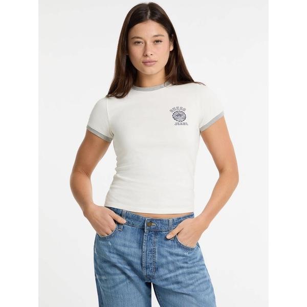 tシャツ GUESS JEANS Ss Slim Stamp Heather Tee 半袖 Tシャツ...