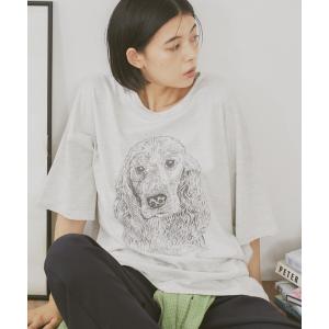 tシャツ 「新色・新柄追加」ヴィンテージライクアニマルプリントT レディース メンズ