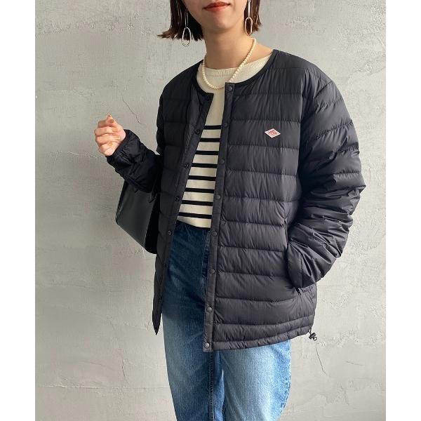 「DANTON」 ダウンジャケット M ブラック レディース