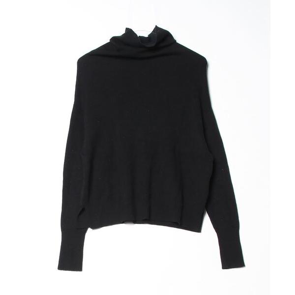 「allureville」 タートルネックニット 2 ブラック レディース