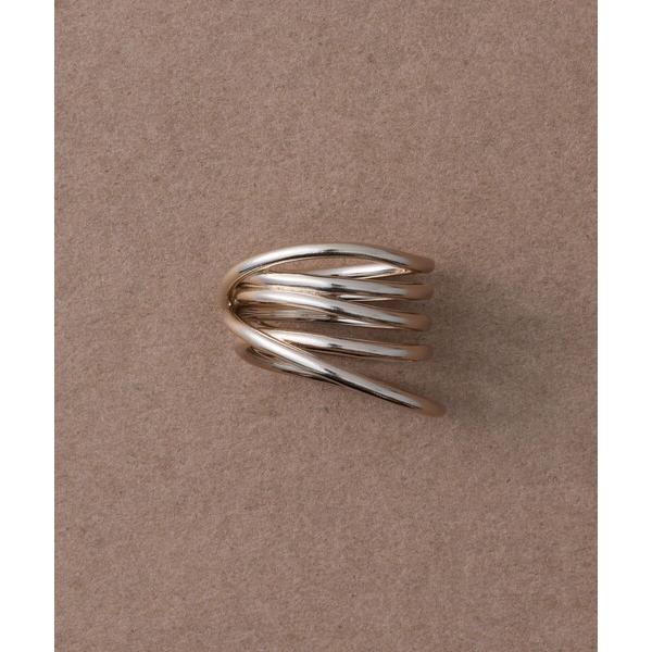 指輪 リング 「ドロー」 スパイラル リング レディース