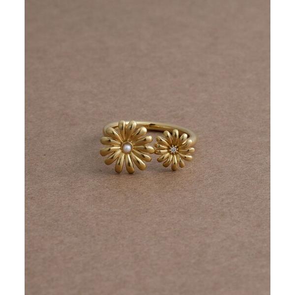 指輪 リング 「マーガレット」 パール/ダイヤモンド リング レディース