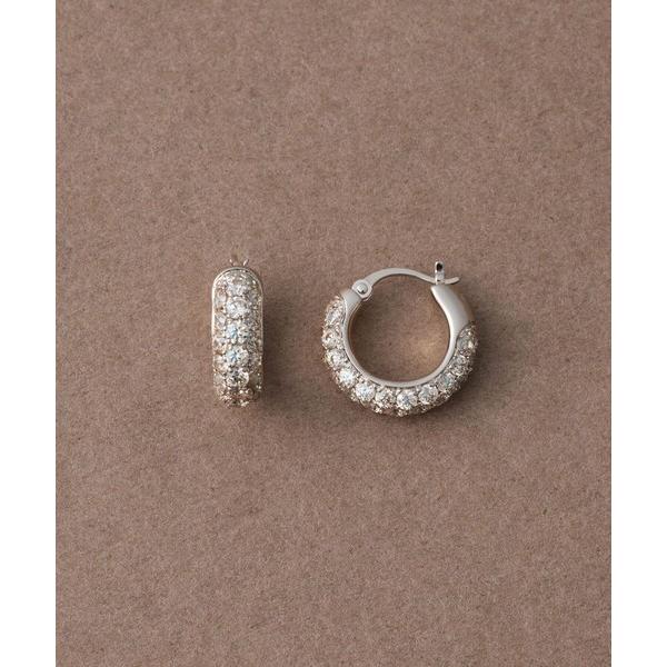 ピアス 「トーン」 ビジュー ハロー ピアス レディース