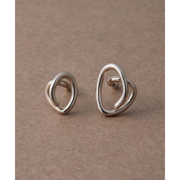 ピアス 「ドロー」 ワンストローク ピアス レディース