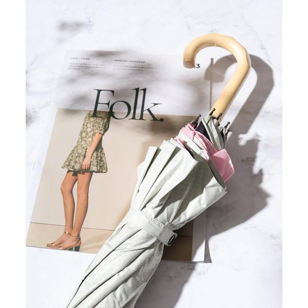 折りたたみ傘 プリント トランスフォーム傘 レディース