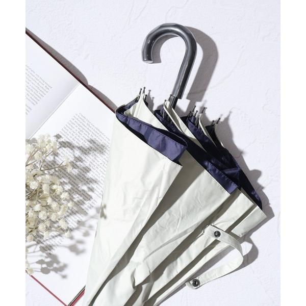 折りたたみ傘 軽量6本骨無地×無地トランスフォーム傘 レディース