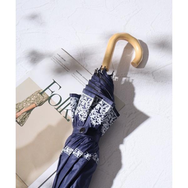 折りたたみ傘 レースPTトランスフォーム傘 レディース