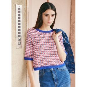 COEL（コエル） パーカー エンブレム刺繍ニットフーディ レディース