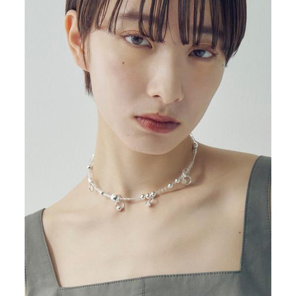 チョーカー 「GOLDY」マルチ ビーズ ネックカフ 3240504 レディース