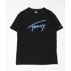 tシャツ Tommy Jeans トミー・ジーンズ TJM REG RWB SIGNATURETEE シグネチャー プリントTシャツ メンズ