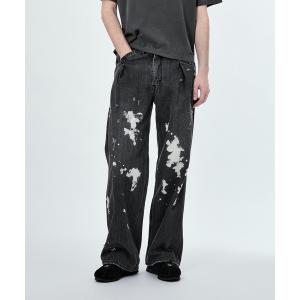 ジーンズ デニム デニムパンツ 「Lee x BELPER x M」PAINT PAINTER BUGGY PANTS レディース