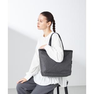 トートバッグ リネンライク　イニシャルトート　Mサイズ レディース