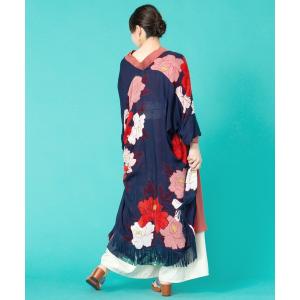 uvカット カーディガン 「カヤ」花錦UV羽織 レディース