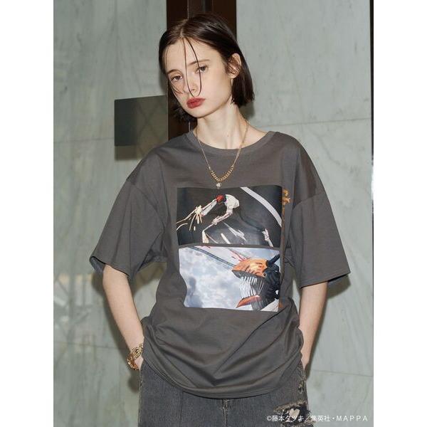 tシャツ 「TVアニメ「チェンソーマン」」シーンBIGTシャツ レディース