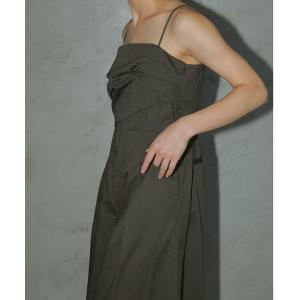 オールインワン タックベアコンビネゾン レディース