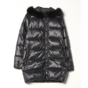 「DUVETICA」 ダウンジャケット 42 ブラック レディース