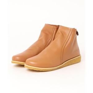 「Piedi Nudi」 ショートブーツ S キャメル レディース