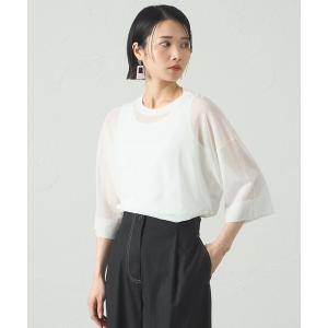 LILY BROWN（リリーブラウン） 【MARY QUANT】シアーポロニット