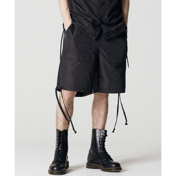 パンツ 「TAION(タイオン)」「ユニセックス」ノンダウン ミリタリー リバーシブル ショーツ メ...