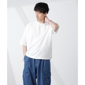 tシャツ シルケットサッカーワイドTシャツ 半袖 メンズ