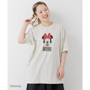 tシャツ 半袖 「ディズニー」ミニーマウス/半袖Tシャツ レディース