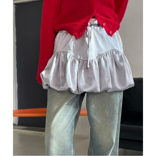 スカート gloss balloon skirt