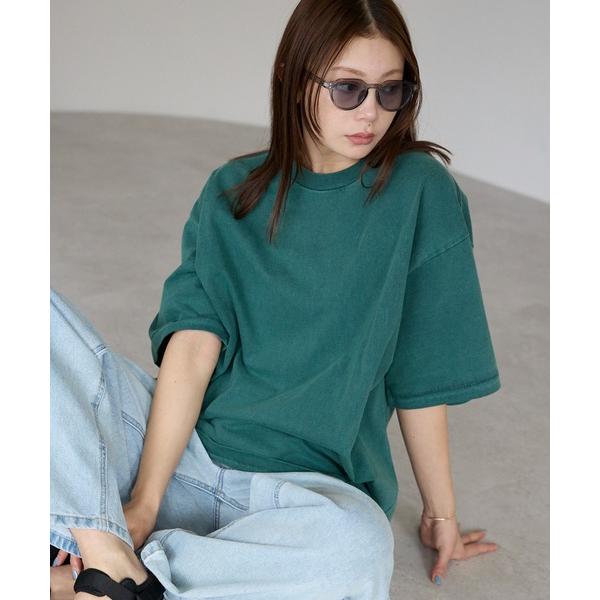 tシャツ ヴィンテージライク ピグメントダイTシャツ レディース メンズ