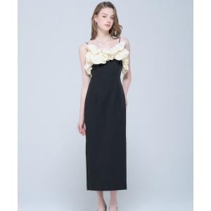 ワンピース Bubble Sleeve Off-Shoulder Dress
