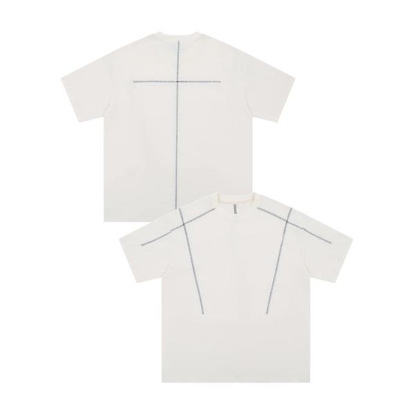 tシャツ ステッチラインデザインTシャツ (SS) メンズ