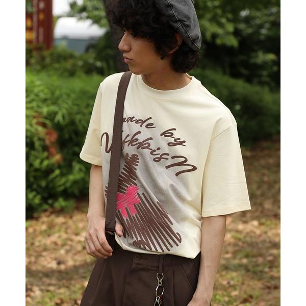 tシャツ シャドウラビットプリントTシャツ メンズ レディース