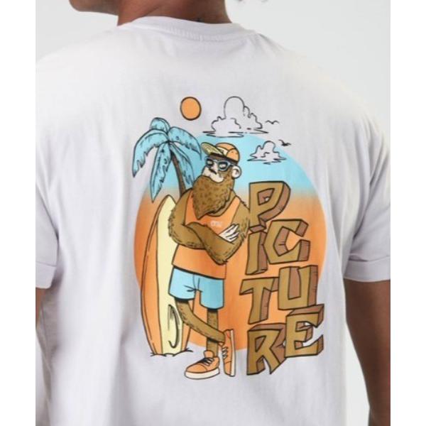 tシャツ 「PICTURE/ピクチャー」GORYA TEE/半袖バックプリントTシャツ メンズ レデ...