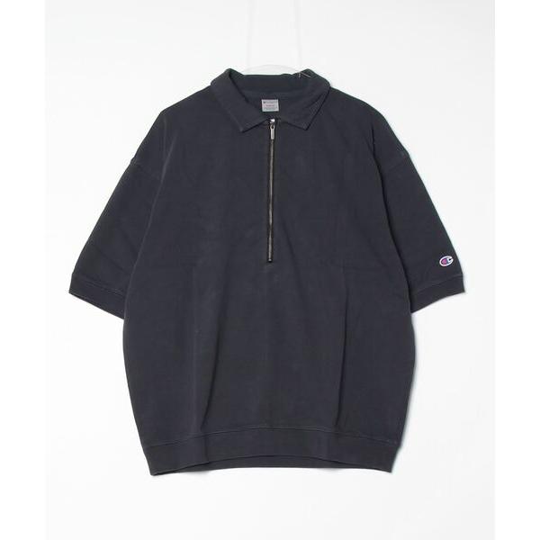 「Champion」 半袖Tシャツ「monkey timeコラボ」 M ブラック メンズ