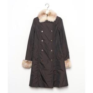 「OLD ENGLAND」 コート 36 ブラウン レディース