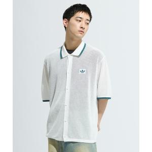 と*ゃ様 adidas ベースボールシャツ トラックジャケット 半袖 と*ゃ様 adidas ベースボールシャツ トラックジャケット 半袖 と