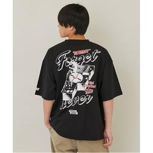 tシャツ 「大人向けサイズあり」「FORGETNEVER」バックターンテーブル半袖ポケットTシャツ_GLSW キッズ 子供服 男の子
