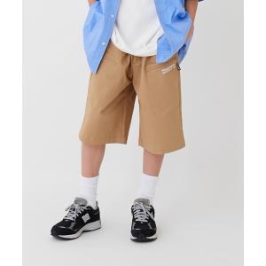 ハーフパンツ パンツ 短パン 「大人向けサイズあり」「FORGETNEVER」ジップポケットチノハーフパンツ_GLSW キッズ 子供服 男の子